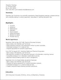 Write cover letters in easy steps (1000s of templates customized to your job) Lab Technician Resume Example Myperfectresume