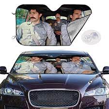 Your car sun shade should be easy to set up and put away. Buy Universal Car Sunshade Branch Wars The Office Car Sun Shade Cartoon Car Curtains Sun Visor For Car Keep Your Vehicle Cool Uv Sun And Heat Reflector Online In Indonesia B08ywx3wp4