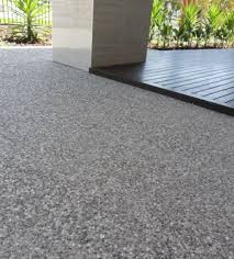 Pebblecrete Exposed Aggregate Adelaide Matrix Concrete Products Garden Front Of House Exposed Aggregate Driveway Outdoor Paving