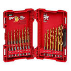 SHOCKWAVE IMPACT DUTY Titanium Drill Bit Set (23-Piece) 48-89-4631 Milwaukee Tool