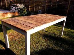 Build Your Own Outdoor Table Outdoor Wood Dining Outdoor Furniture Decor Outdoor Wood Table
