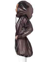 lower east side drawstring parka with extra large hood for helmet regenmantel regenbekleidung regenjacke
