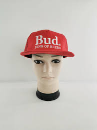 Bud King Of Beers Cap Vintage Bud King Of Beers Tucker Cap