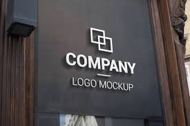3d Logo Mockup On Dark Outer Surface Branding Logo Design Promotion In 2020 Logo Mockup 3d Logo Free Logo Mockup Psd
