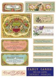 Vintage Soap Labels Ii By Kristajo Papier Imprimable Gratuite Miniatures Pour Maison De Poupee Papier Imprimable