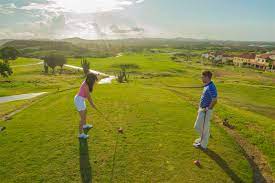 I dont need to meet new people! Golf Tierra Del Sol Resort Golf Aruba