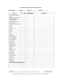 It has served to keep track of all activities and also provide historical data pertaining the business. Browse Our Example Of Maintenance Inspection Checklist Template For Free Checklist Template Inspection Checklist Vehicle Inspection