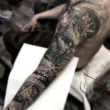 Japanese sleeve tattoo designs are popular than any other sleeve variations. Dotwork Ocean Pesquisa Google Disenos De Tatuaje De Manga Tatuajes Chiquitos Mangas Tatuajes