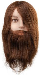 Efalock BEN mit Bart braun 20-25 cm