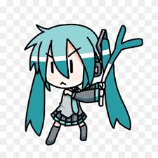Hatsune Miku Illustration Hatsune Miku Chibi Anime Drawing Hatsune Miku Background Blue Fictional Characters Vertebrate Png Pngwing