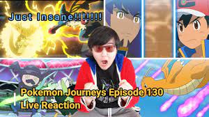 Pokemon Journeys Episode 130 Live Reaction GETS BETTER AND BETTER!!!!!! -  YouTube