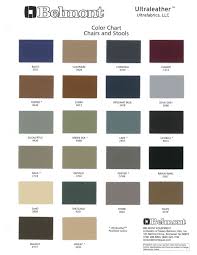 Color Chart Ultraleather Tm Chairs And Stools Stool