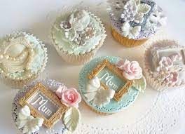 Pin By Kevser Ozturk On Mother S Day Cakes And Cupcake Ideas Elegant Cupcakes Cake Designs Birthday Fondant Cupcakes