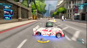 Cars 2 The Video Game 2 Wheel Slalom Gameplay Multi Youtube