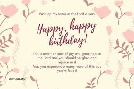 2021 Religious Happy Birthday Prayers For Sister In Christ Limitlesso Design your very own printable & online happy birthday cards.