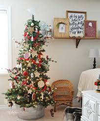 10 Simple Things You Need For A Farmhouse Christmas Small Christmas Trees Christmas Home Farmhouse Christmas Decor