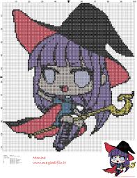 Looking for an advice video on how to design cross stitch patterns? Sweet Little Witch Cross Stitch Pattern Free Cross Stitch Patterns Simple Unique Alphabets Baby