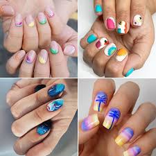 Apr 26, 2021 · the most popular nail polish colors trending for summer 2021, including bright summer colors and the top nail color shades that are in for toes and dark skin right now. 125 Cute Summer Nail Designs Colorful Ideas Trends Art 2021