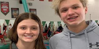 Oak Harbor swimmer Austin Horg sets school record