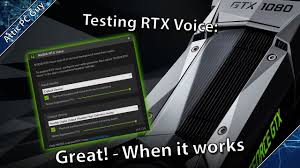 This Is Why Rtx Voice Is Still Beta Testing Gone Wrong In 2020 Beta Testing The Voice Gone Wrong
