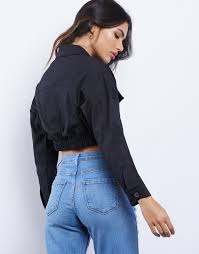Or keep it simple with one of our cute tops for women in cropped lengths. Erin Cropped Button Up Shirt Cropped Button Down Shirt 2020ave
