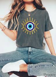 Comfort Colors Evil Eye Shirt, Evil Eye Tarot T-shirt, Turkish Evil Eye,  Mystical Hamsa Eye Tee, Witchy Shirt Gift, Mystical Eye Shirt