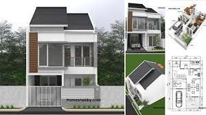 Dengan bangunan rumah yang dibangun ke atas, pekarangan rumah menjadi sangat luas. Desain Dan Denah Rumah 2 Lantai Ukuran 7 X 12 M 3 Kamar Tidur Dan 2 Dapur Favorit Istri Homeshabby Com Design Home Plans Home Decorating And Interior Design