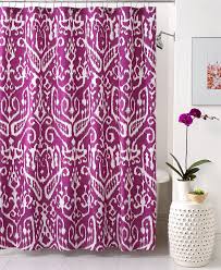 Trina Turk Bath Ikat Shower Curtain Shower Curtains Accessories Bed Bath Mac Shower Curtains And Accessories Bed Linens Luxury Unique Shower Curtain