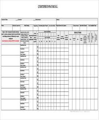 Federal prevailing wage requirements, through the u. Free 9 Sample Certified Payroll Forms In Ms Word Pdf Excel