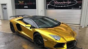 Pin by harsh barupal on lionel messi | lamborghini cars. Gold Rush Arsenal Star Aubameyang Has Plush His Lamborghini Re Wrapped