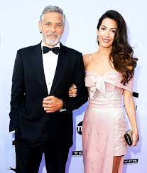 George clooney teared up during amal's tribute speech. George Clooney Introduced Himself As Amal Clooney S Husband At An Event Yesterday
