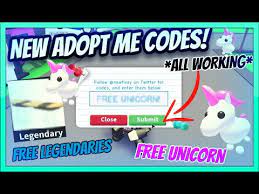 Roblox game, adopt me, is enjoyed by a community of over 30 million players across the world. New Adopt Me Codes All Working Free Unicorn November 2019 Roblox Youtube