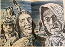 VG 1957 HC DJ 1st Edition Lone Hunter Cheyennes Indians D Worcester H  Johnson