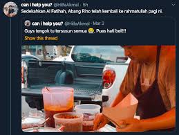 Namun berbeda dengan penjual nasi lemak yang sering mangkal di jalan masjid raya, makassar ini. Pernah Tular Jualan Bersih Tersusun Penjual Nasi Lemak Dijemput Illahi