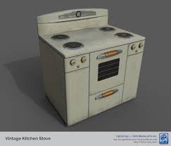 artstation vintage kitchen stove