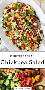 Mediterranean Chickpea Salad Recipe Love And Lemons Recipe Chickpea Salad Chickpea Salad Recipes Lunch Recipes Healthy