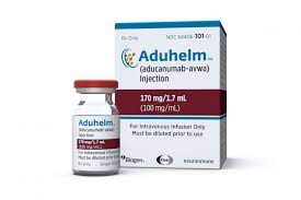 Aduhelm is infused intravenously over about an hour once every four weeks, potentially in a doctor's office, infusion center, or hospital clinic. 6uq 3tjimtl2bm