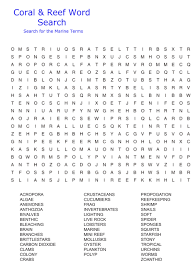 21 posts related to hard word search puzzles for adults printable. Printable Fish Color Pages Activity Shelter