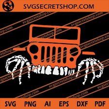 Download Jeep Halloween Svg Jeep Svg Halloween Svg Skeleton Svg Skull Jeep Svg PSD Mockup Templates