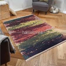 Modern Baskili Ince Dekoratif Kilim Hali Oslo 8220 Halistores Com Ev Dekoru Halilar Hali