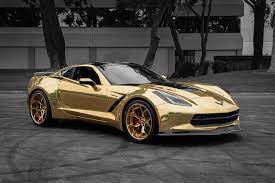 This was the signature color for the 1969 chevrolet corvette. This Golden Convertible Widebody C7 Corvette Is Impossible To Ignore Corvsport Com