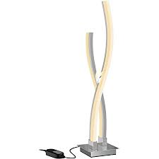 Led bedside lamps come in different varieties and levels of adjustments. Amazon Com Karmiqi Dimmable Led Table Lamp Modern Touch Control Desk Lamp Arc Minimalist Contemporary Bedside Lamps For Bedroom Reading Living Room Home Improvement