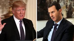 The video of putin and assad apparently enjoying a laugh at trump's expense emerged about six weeks after a video surfaced at the nato summit meeting in the united kingdom on october 3. Syria S Assad Trump Is The Best Because He S Most Transparent President Thehill