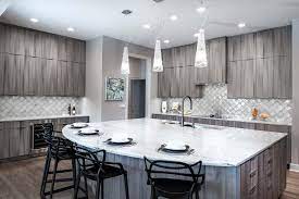 To add even more interest, the wet bar cabinetry is brookhaven's vanguard with aluminum edge banding in a textured laminate. Kitchen Remodel Design Tulsa Kitchen Ideas Tulsa Oklahoma