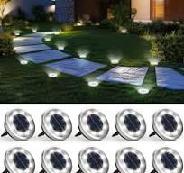 SOLPEX 10 Pack Solar Ground Lights Outdoor Waterproof, Solar ...