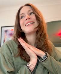 Overjoyed Mother to Be.