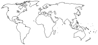 Continents, countries, cities and regions boundaries tracking. Free Sample Blank Map Of The World With Countries World Map With Countries