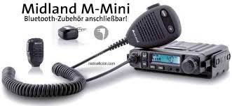 Midland M Mini Cb Radio Multistandard Bluetooth Features