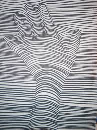 Cross Contour Hand Elements Of Art Line Contour Line Drawing Elements Of Art