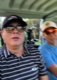 Golf Day with brothers Dingdong Avanzado, Julian San Juan and Rolly Adriano  at the DeBell Golf Course, Burbank CA. Just having pure fun💚